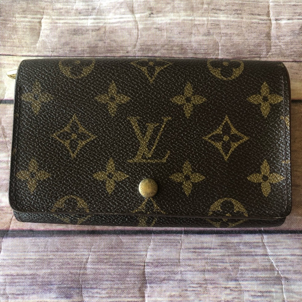 Louis Vuitton Brown Monogram Wallet